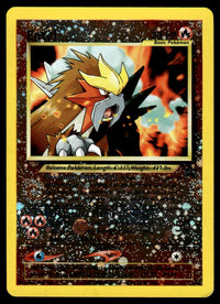 2001 Pokemon Black Star Promos 34 Entei Heavy Play