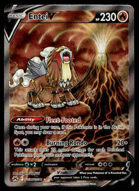 2023 Pokemon Crown Zenith GG36/GG70 Entei V Near Mint