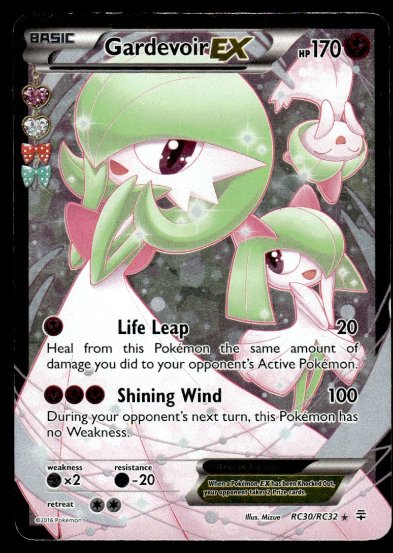2016 Pokemon XY - Generations RC30/RC32 Gardevoir EX Heavy Play