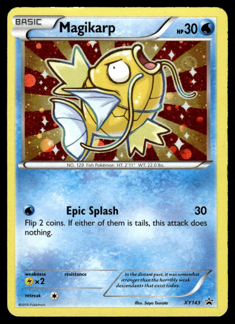 2016 Pokemon XY Promos XY143 Magikarp Heavy Play