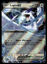 2025 Pokemon Scarlet & Violet - Prismatic Evolutions 082/131 Lugia ex Near Mint