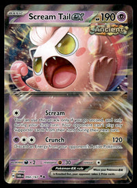 2024 Pokemon Scarlet & Violet - Twilight Masquerade 094/167 Scream Tail ex Near Mint