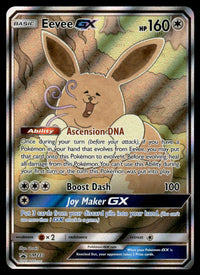 2019 Pokemon Promo Sun & Moon SM233 Eevee GX Light Play