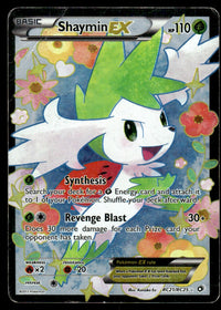 2013 Pokemon Black & White - Legendary Treasures RC21 Shaymin-EX Damaged
