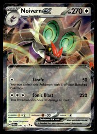 2025 Pokemon Scarlet & Violet - Prismatic Evolutions 091/131 Noivern ex Near Mint