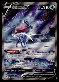 2023 Pokemon Sword & Shield Series - Crown Zenith - Galarian Gallery GG38 Suicune V Near Mint