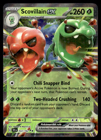 2024 Pokemon Scarlet & Violet Series - Temporal Forces 22 Scovillain ex Near Mint