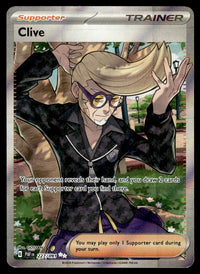 2024 Pokemon Scarlet & Violet Series - Paldean Fates 227 Clive Near Mint