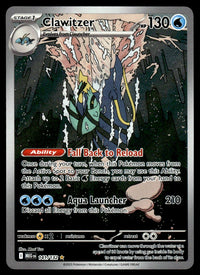 2025 Pokemon Mega Evolutions 141 Clawitzer Near Mint