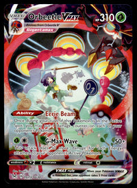 2022 Pokemon Lost Origin TG13/TG30 Orbeetle VMAX Near Mint