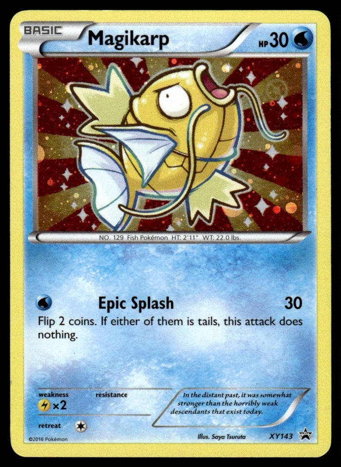 2016 Pokemon XY, Promos - XY Promos XY143 Magikarp Light Play
