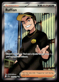 2025 Pokemon Scarlet & Violet Series - Journey Together 181 Ruffian Near Mint