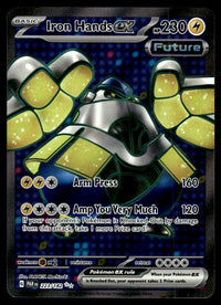 2023 Pokemon Paradox Rift 223/182 Iron Hands ex Near Mint