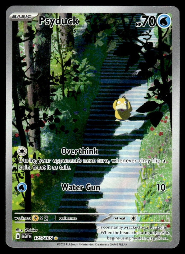 2023 Pokemon 151 175/165 Psyduck Light Play