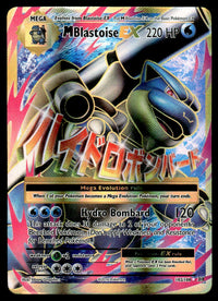 2016 Pokemon XY - Evolutions 102/108 M Blastoise EX Light Play