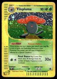 2002 Pokemon E-Card - Expedition 31 Vileplume Light Play