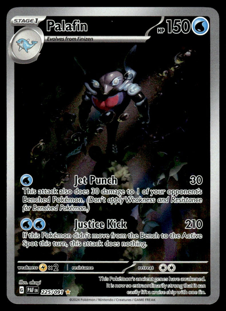 2024 Pokemon Scarlet & Violet Series - Paldean Fates 225 Palafin Near Mint