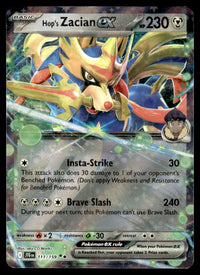 2025 Pokemon Scarlet & Violet Series - Journey Together 111 Hop's Zacian ex Light Play