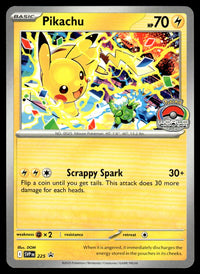 2025 Pokemon Scarlet & Violet Series SVP EN 225 Pikachu Near Mint