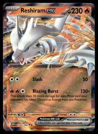 2025 Pokemon Scarlet & Violet Series - White Flare 20 Reshiram ex Light Play