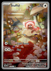 2025 Pokemon Mega Evolutions 154 Stufful Near Mint