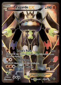 2017 Pokemon Alternate Art Promos 54A Zygarde EX Light Play